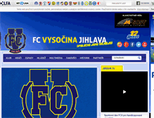 Tablet Screenshot of fcvysocina.cz